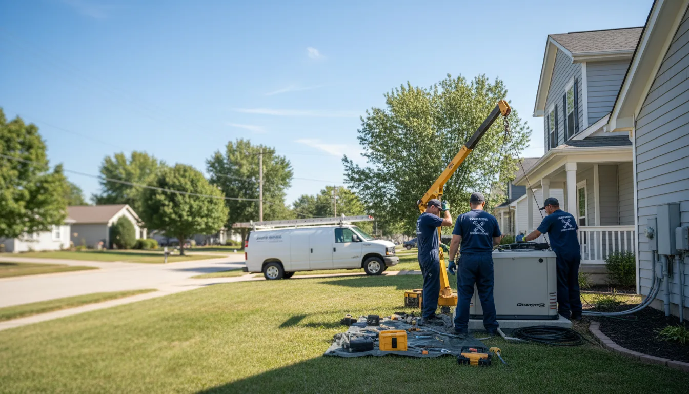 Generator Installation in Dow, IL near me
